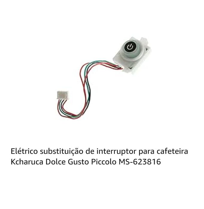 Interruptor Máquina de Café Nescafe Dolce Gusto