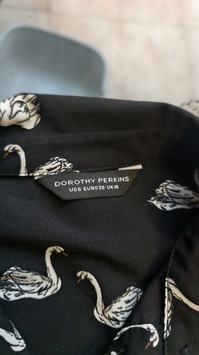 Szlafrok kimono Dorothy Perkins w łabędzie