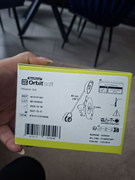 Zestaw infuzyjny do pompy ypso
