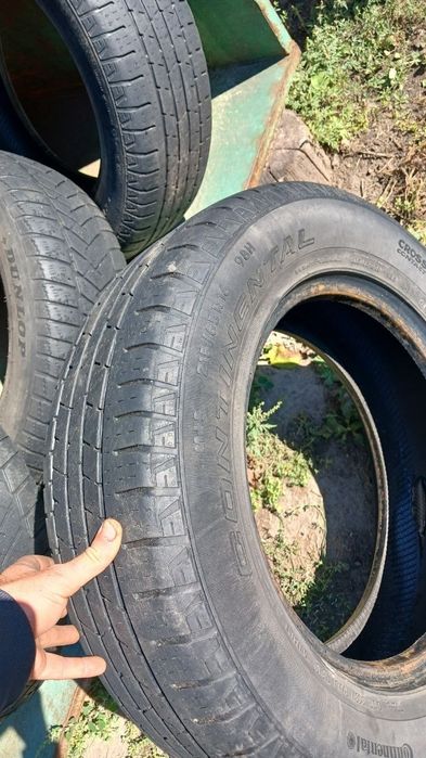 Продам 4 ската до мікроавтобуса Continental і Dunlop
