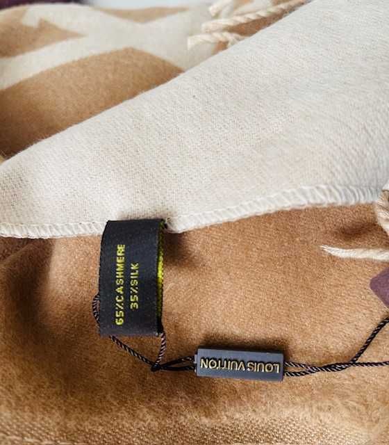 Szalik kaszmirowy Louis Vuitton