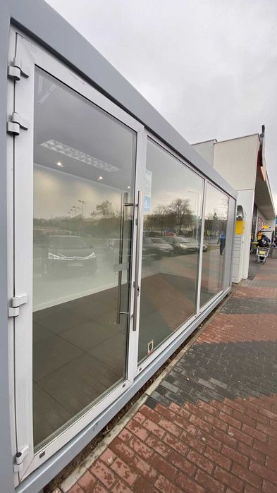 Kontener handlowy do wynajęcia klima, ogrzewanie – dobra lokalizacja!