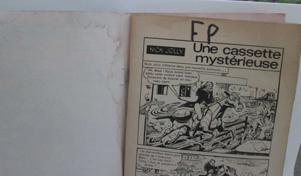 Livro BD Nick Jolly, 1976