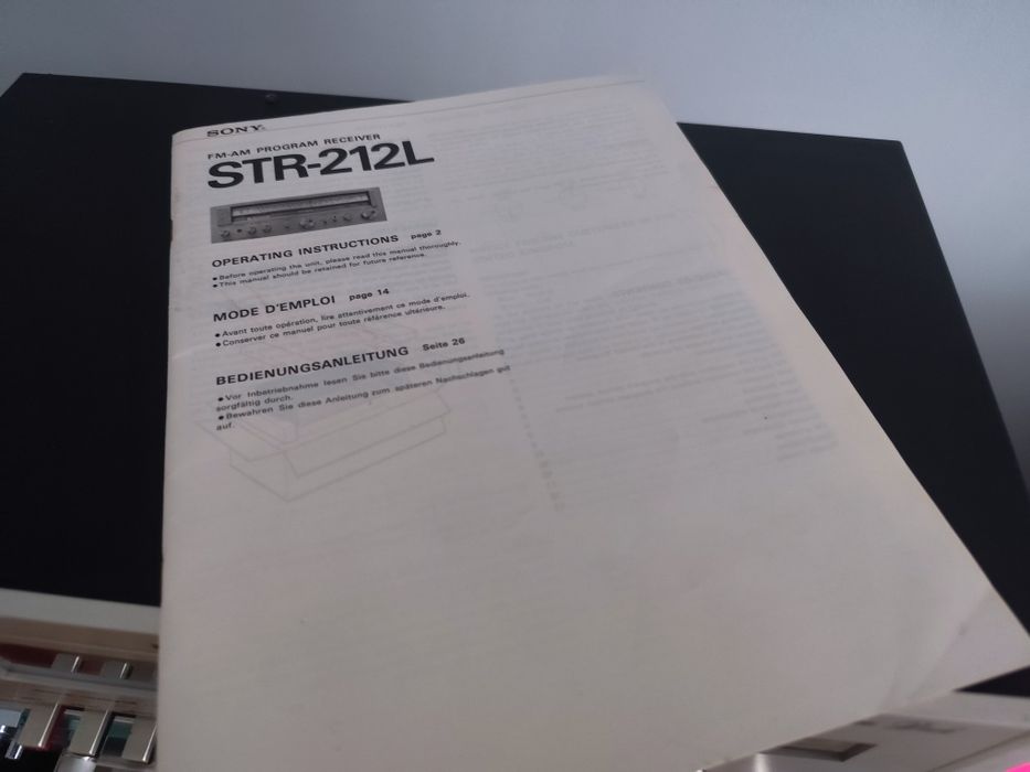 Amplituner Sony Str 212 L