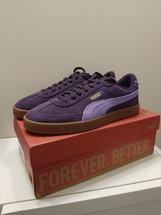Skórzane sneakersy PUMA Club II Era