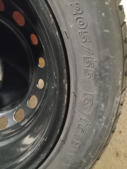 Pneu Michelin pilot 202/55/R16 Jante original Renault Megane