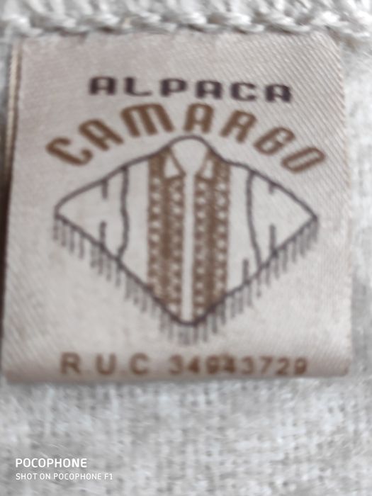 Шарф Alpaca Camargo великий (200 х 50 см)