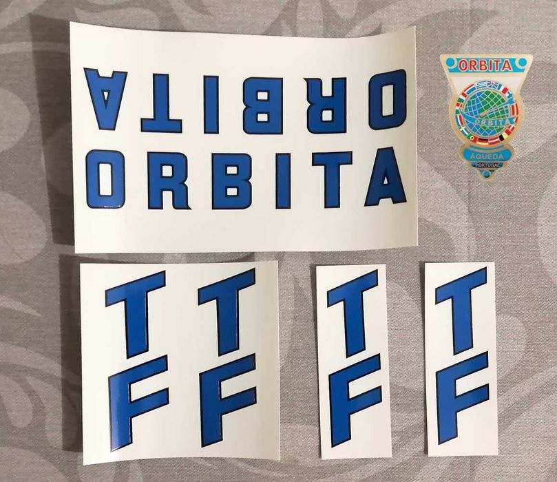Autocolantes de bicicleta Órbita BMX TF