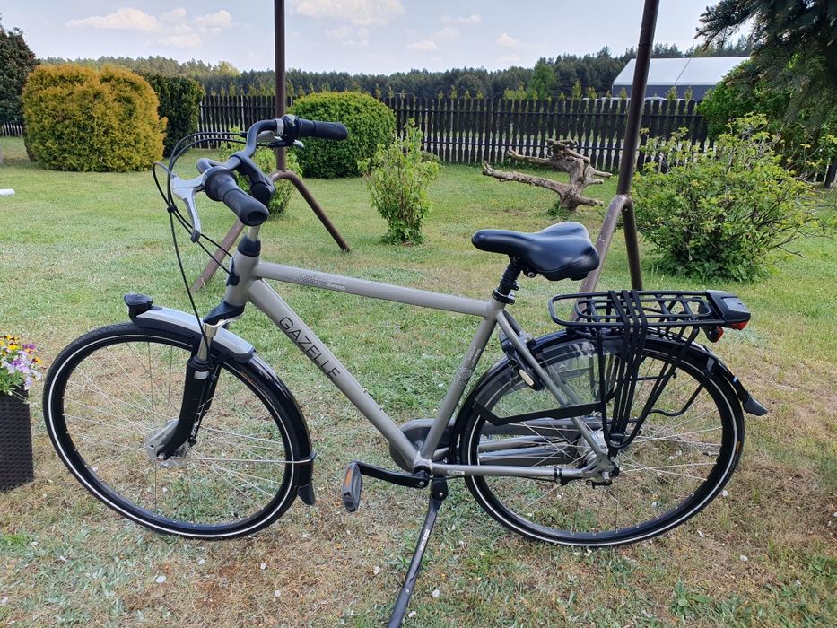 Gazelle Paris C7 + szary Matt rama 53cm rok 2024