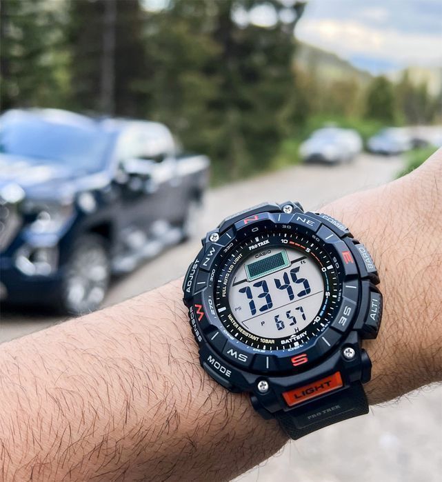 Часы Casio Pro-Trek PRG-340-1E ! Оригинал! Фирменная гарантия 2 года.