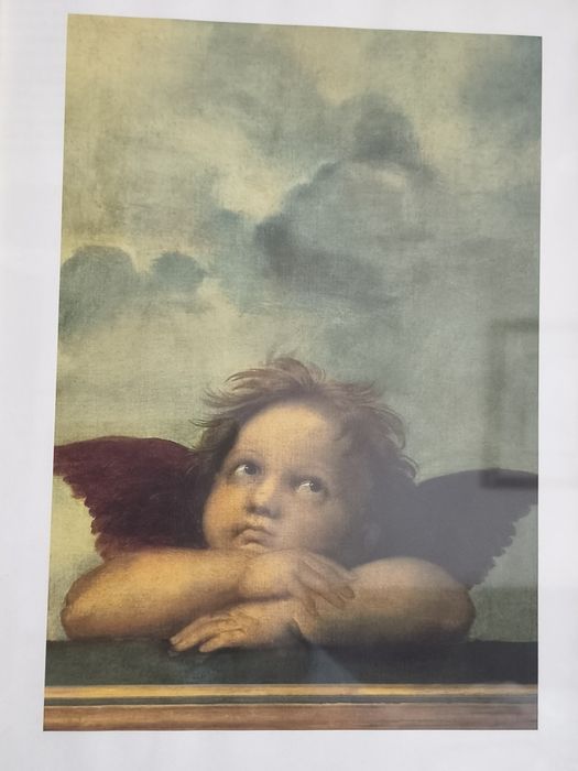 Quadro vintage como novo