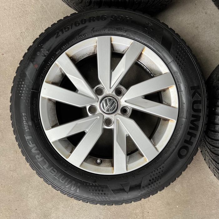 Koła felgi Vw Passat 16 cali 5x112 oryginał czujnikj sharan audi