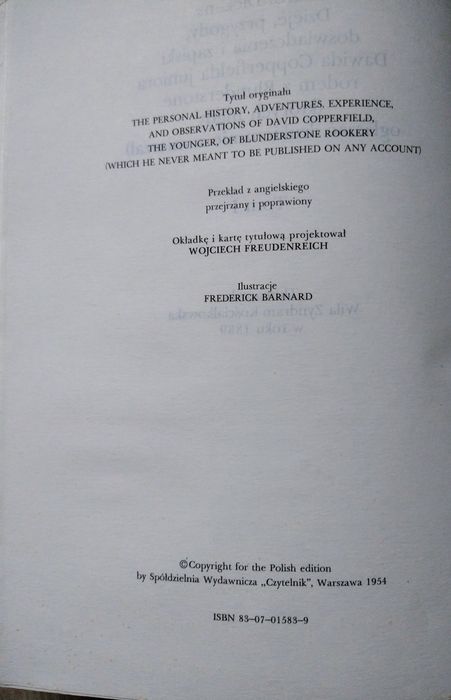 Karol Dickens stare wydania/cena za 3 powieści