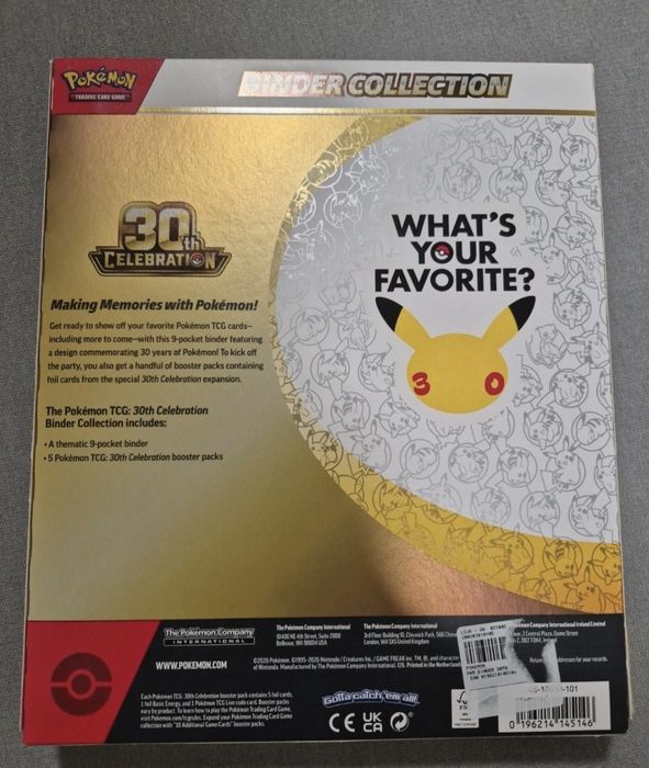 Vendo binder colection 30th