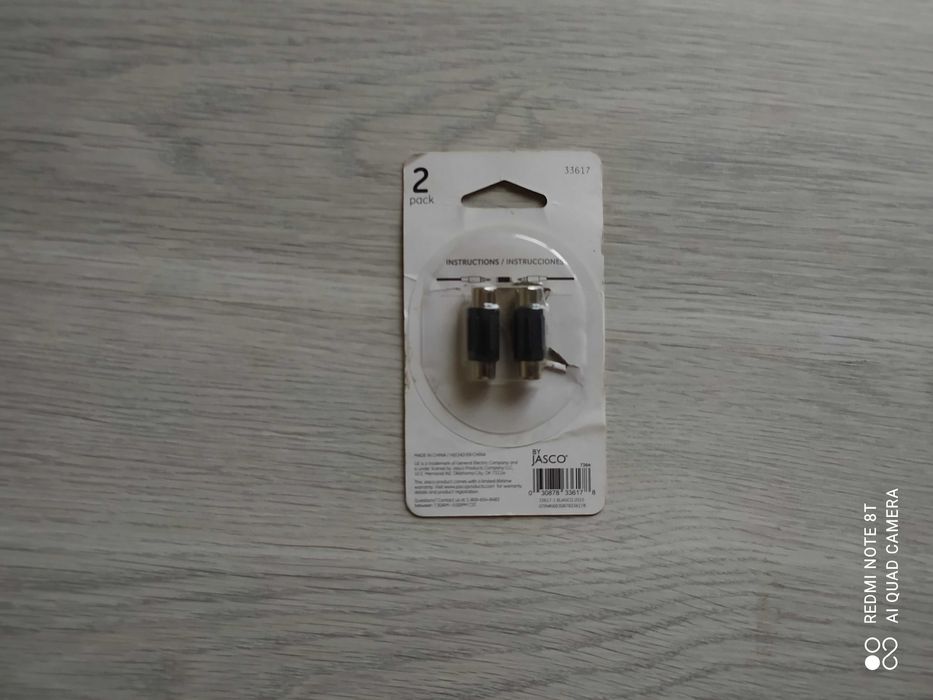 З'єднувальний адаптер GE RCA Соединительный адаптер TV Video