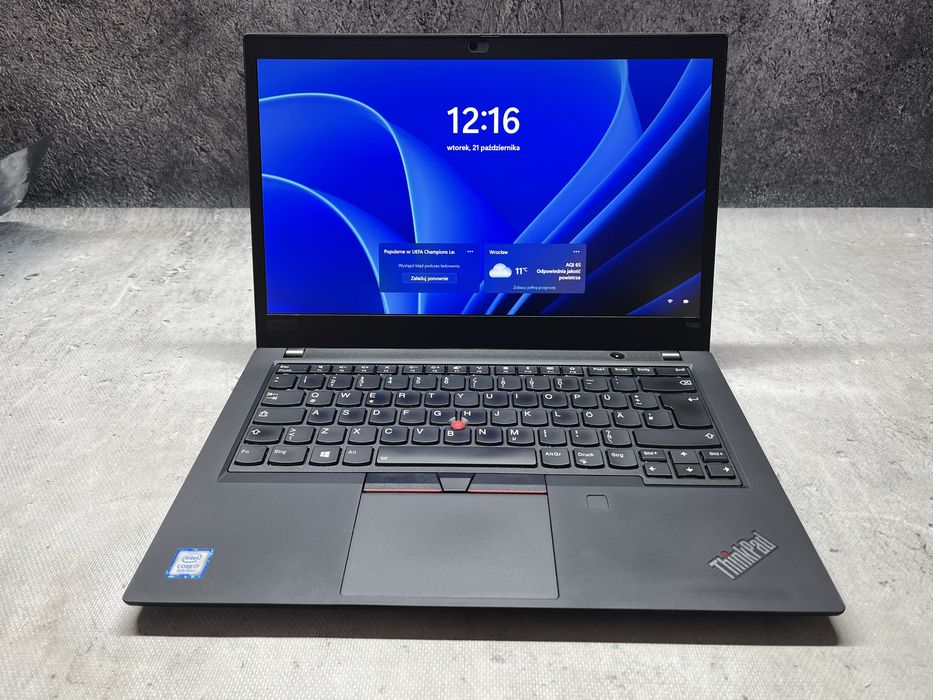 Lenovo ThinkPad T490 / INTEL i7-8565U / 16GB DDR4 / 512GB SSD / 14”FHD