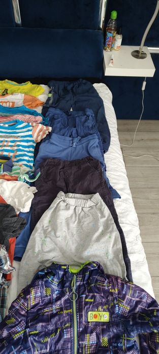 Mega paka ubrań 116 dla chłopca