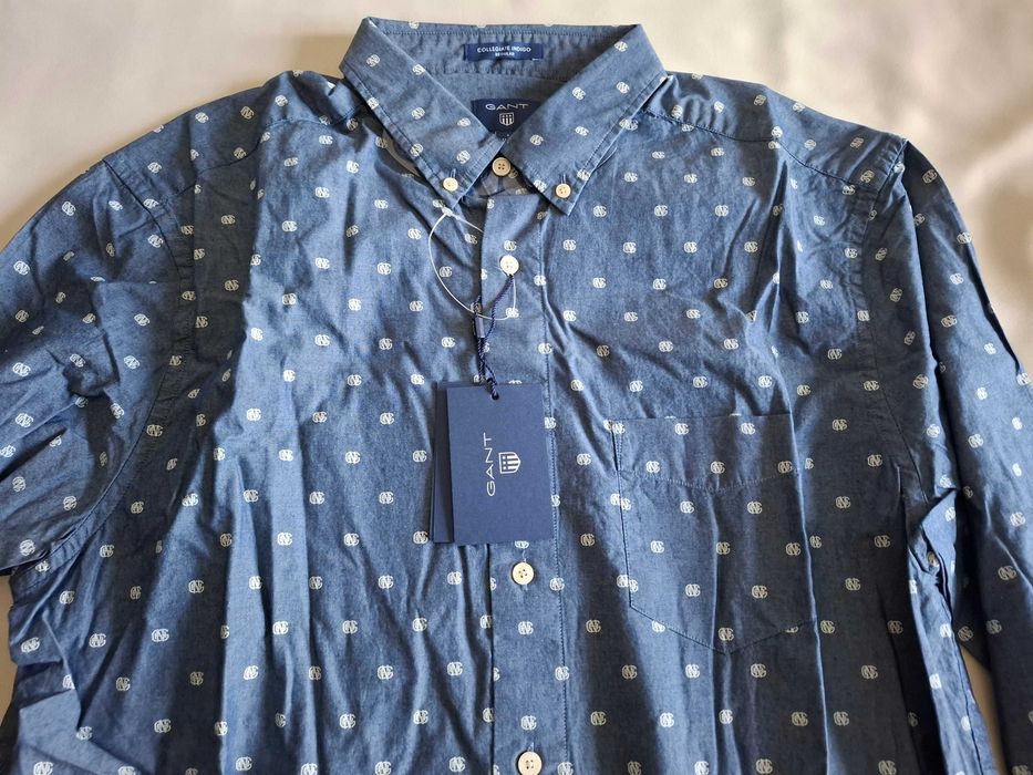 Camisa nova "Collegiate Indigo" GANT 41/42 / L