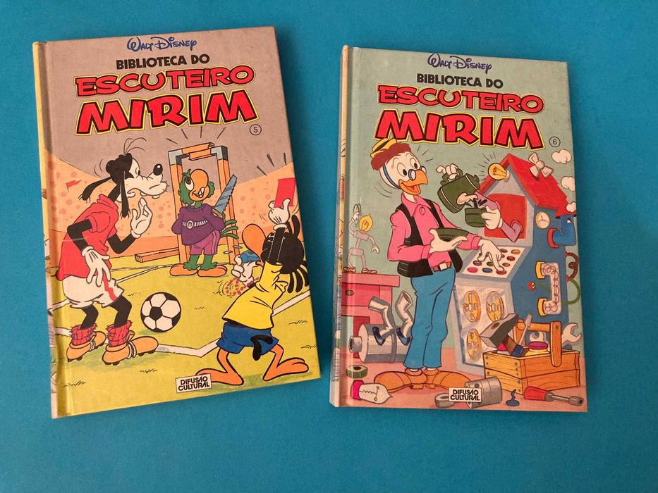 Colecção 17 Livros Biblioteca Escuteiro Mirim Difusão Cultural Anos 80