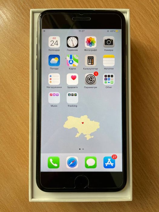 IPhone 7 plus 256gb Black iphone 7+ 256гб чорний айфон 7+ 7plus