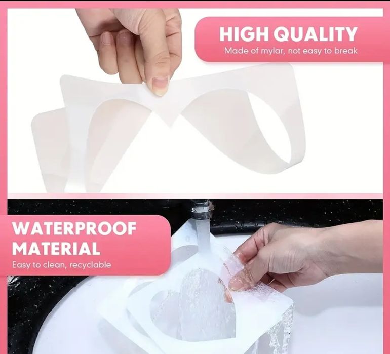 Шаблоны 8шт для рисования и декора