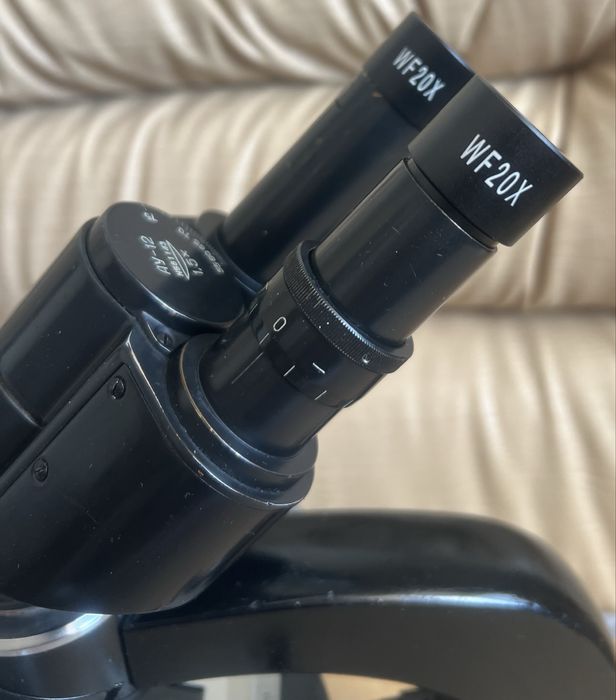 Мікроскоп МБР-3 з можливістю збільшення до 2000 крат!