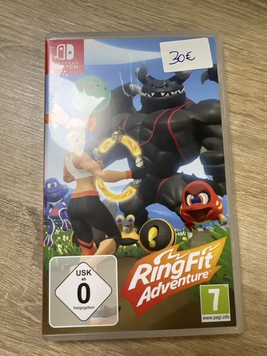 Jogos switch Nintendo ringfit adventure