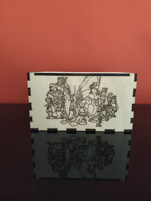 Caixa para coleção de moedas Asterix!