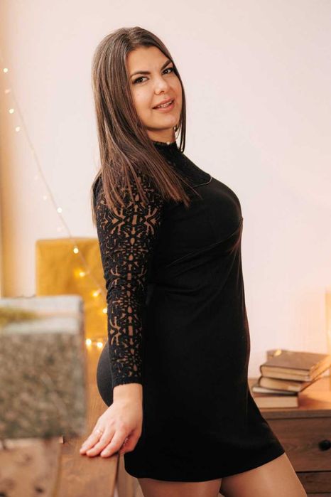 Сукня вечірня чорна L