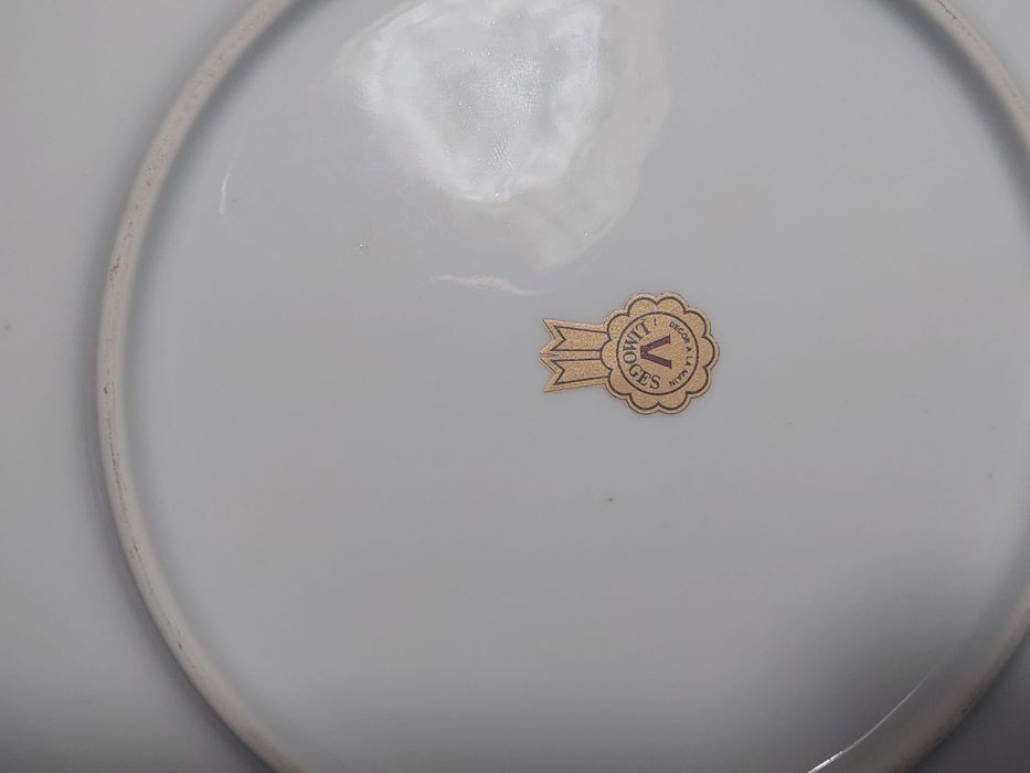 Limoges Porcelana ornamentada Rara