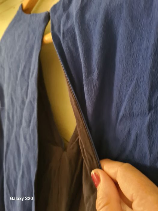Macacão azul marca Zara
