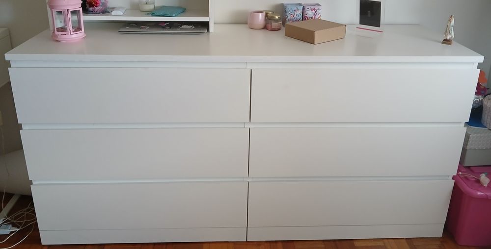 Cómoda Malm 6 gavetas