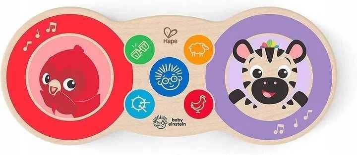 Hape, Baby Einstein, Magiczne dotykowe bębenki, zabawka muzyczna