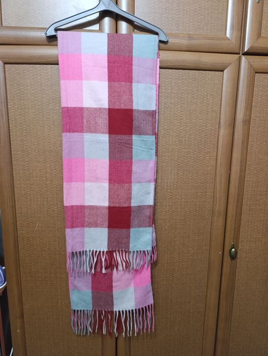 Шарф теплый кашемір, стан нового