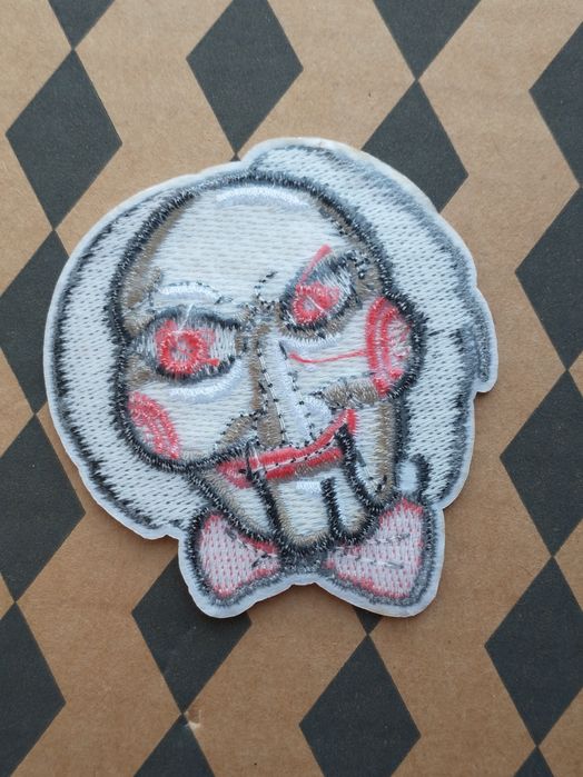 naszywka Saw Piła Jigsaw horror naprasowanka halloween