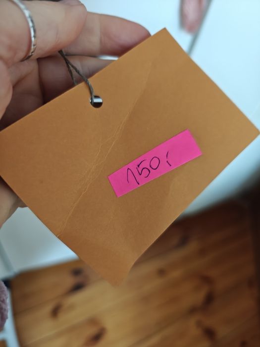 Nowa chusta handmade na drutach ogromna