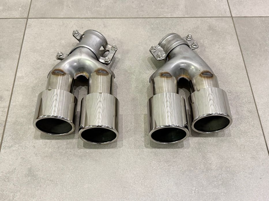 Насадки на глушитель трубы выхлопа М5 F90 стиль BMW 5 G30 G31