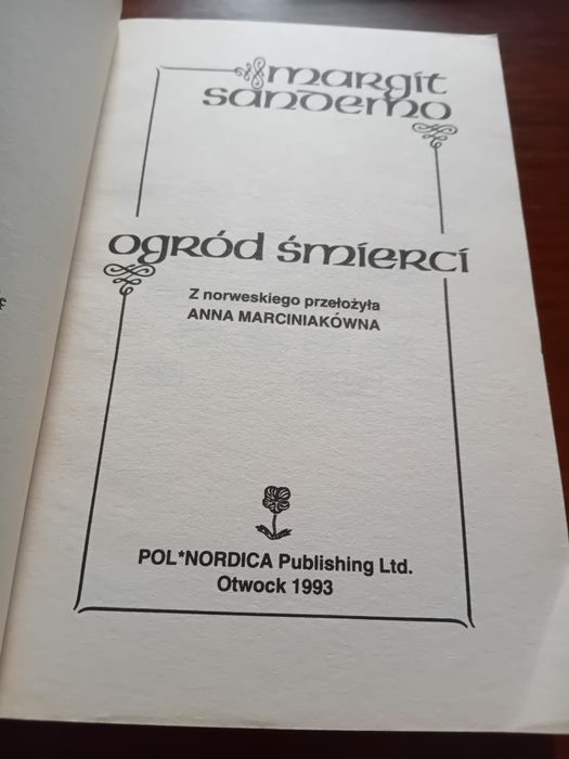 Saga o Ludziach Lodu Margit Sandemo tom 17 Ogród Śmierci