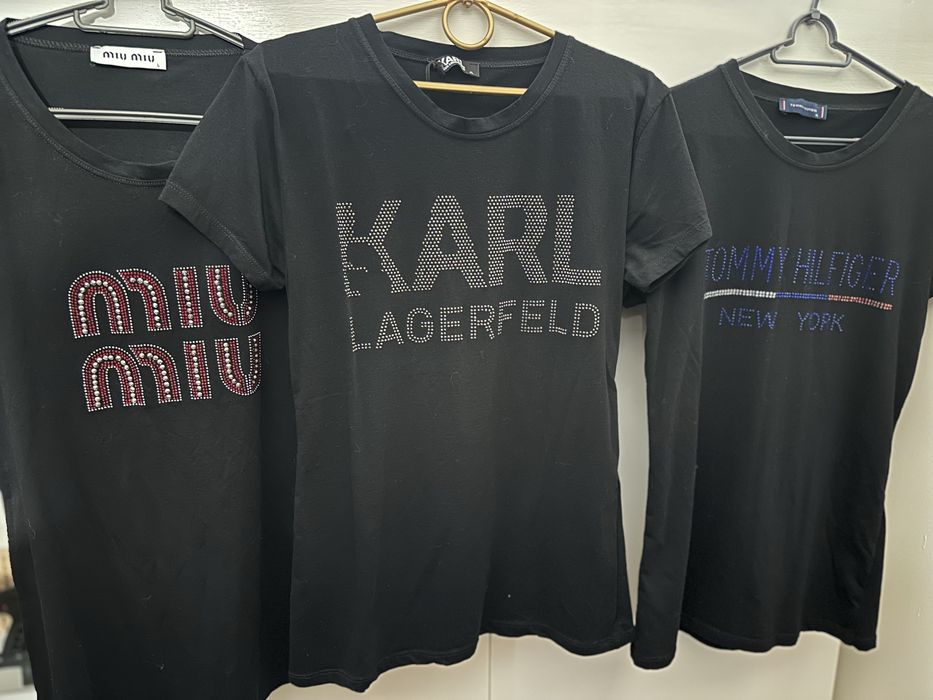 Kiszulki damskie t-shirt 3 szt rozmiar L