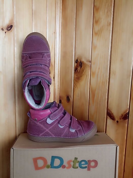 Ботінки кросівки демісезонні нат. шкіра 31 р. 19 см