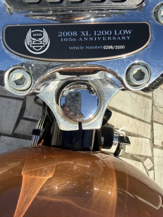 Harley Davidson sportster 1200 low 105 aniversario