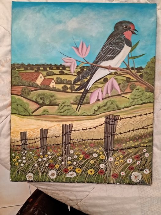 Pinturas em acrilico sobre tela