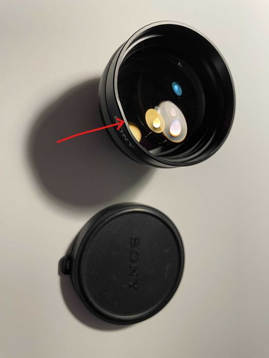 Lente de teleconversão para camaras Sony - VCL-HG1737C