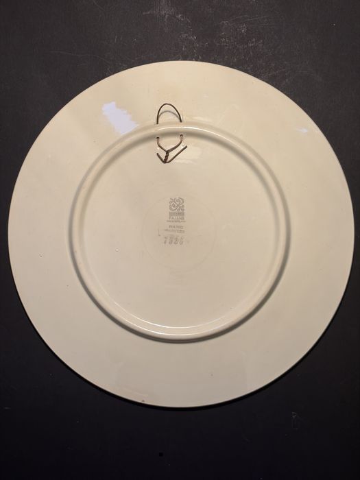 Fajans Włocławek talerz 30 cm