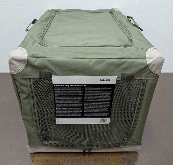 Zooplus Basics Składany Transporter dla Psa Basic M 76x50,5x48cm ZWR