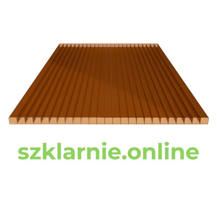 Poliwęglan komorowy brązowy 10mm