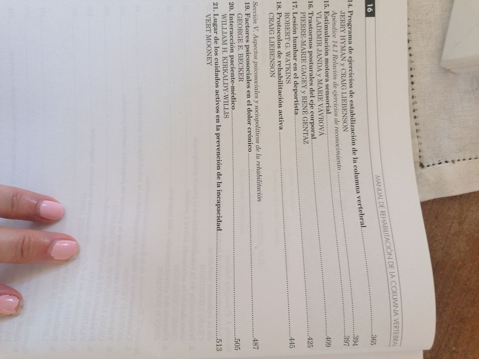 Manual de Rehabilitacion da Coluna Vertebral