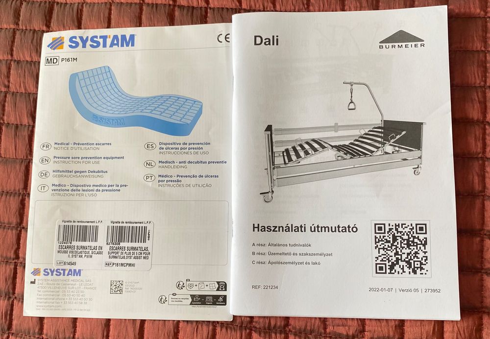 Cama articulada elétrica Dali Econ Burmeier