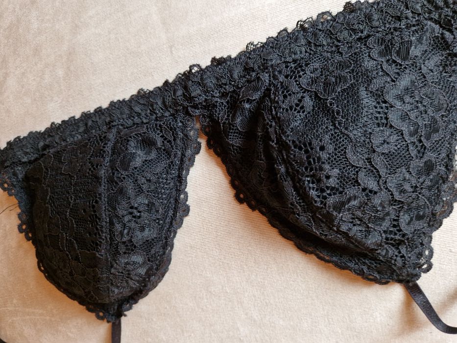 Biustonosz stanik H&M 75B czarny