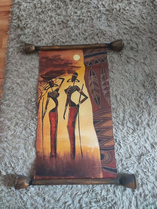 Płótno motyw afrykański 53 x 70
